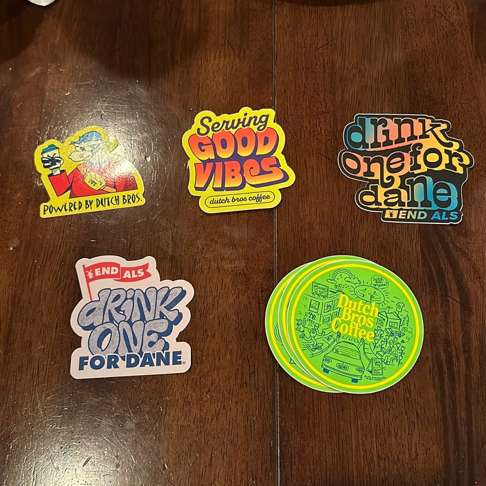 dutch bros sticker bundle